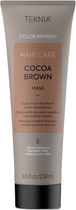 Маска Lakme Teknia Cocoa Brown для оновлення кольору коричневих відтінків волосся 250 мл (8429421442220) - зображення 1