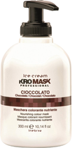 Maska tonująca do włosów Inebrya Ice Cream Kromask Professional Chocolate 300 ml (8033219165637) - obraz 1