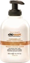 Тонуюча маска для волосся Inebrya Ice Cream Kromask Professional Caramel 300 мл (8033219163817) - зображення 1