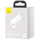 СЗУ Baseus Super Si Quick Charger 1C 25W (CCSP) Білий
