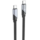 Дата кабель HOCO U119 Machine charging data Type-C to Type-C 60W (1.2m) (Black) (179655)