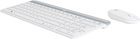 Zestaw bezprzewodowy Logitech MK470 Wireless Slim Combo White (920-009201) - obraz 3