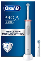 Електрична зубна щітка Oral-B Pro3 3000 White Sensi (8006540760918) - зображення 1