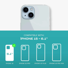 Etui Tech21 Evo Clear Cover do Apple iPhone 15 Transparent (T21-10258) - obraz 2