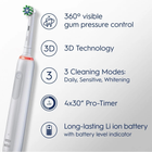 Набір електричних зубних щіток Oral-B Pro3 Duo Black and White (8006540760765) - зображення 4