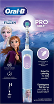 Szczoteczka elektryczna Oral-B Vitality Pro Kids Frozen HBOX (8006540772645) - obraz 2