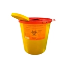 Контейнер для утилизации медицинских отходов 7,5 л с крышкой Желтый Moslab - изображение 2