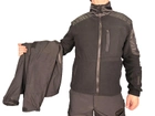 Куртка Soft Shell із фліс кофтою чорна Pancer Protection 60 - зображення 3