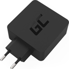 Мережевий зарядний пристрій Green Cell Charger USB-C Power Delivery 60 Вт Чорний (5903317221876) - зображення 1