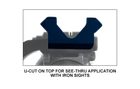 "Ластівчин хвіст" швидкознімне бічне кріплення Leapers UTG PRO (MTU016) для АК з додатковою рейкою - зображення 8