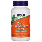Вітаміни Now Foods Zinc Picolinate 50 мг 120 капсул