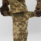 Тактические штурмовые штаны UATAC Gen 5.4 Пиксель mm14 с наколенниками XS - изображение 8