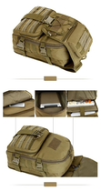 Рюкзак тактический Silver Knigh 9900 30 л Койот - изображение 5