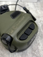 Активні навушники тактичні з мікрофоном на шолом Earmor M32H MOD3 Helmet Version РН6476 - зображення 5