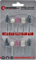 Набор шлифовальных камней 10шт. (Intertool) (BT-0020)