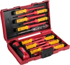 Отвертка (набор) (Molder Tools) кт. 13шт. -/+ изолированные VDE 1000 В MT35213