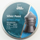 Кулі H&N Silver Point, 5.5 мм ,1.11 грам, 200 шт/уп - зображення 1
