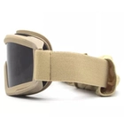 Тактичні захисні окуляри ArmorStandart RK2 із 3 лінзами Brown (ARM62032) Brown 62032 - зображення 5