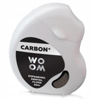Зубна нитка Woom Carbon+ розширювальна з активованим вугіллям 30 м (4751033920013) - зображення 1