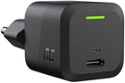 Мережевий зарядний пристрій Green Cell Power Charger USB-C Power Delivery 33 Вт Чорний (5904326372818) - зображення 1