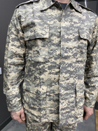 Військова форма (кітель та штани), піксель НАТО, розмір M, Yakeda, тактична військова форма літня - зображення 9