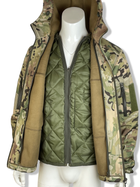 Куртка тактична SoftShell зимова мультикам розмір L - зображення 5