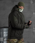 Куртка зимняя тактическая Softshell OMNI-HEAT олива L - изображение 5