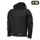M-tac комплект Black куртка, штаны с тактическими наколенниками, термобельё, плитоноска, подсумки L - изображение 1