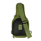 Армійська сумка через плече Сумка наплічна | Нагрудна чоловіча сумка DL-271 тканинна KordMart (TL271195ws54857-2) - зображення 3