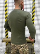 Тактичний лонгслів Tactical Long Sleeve Shirt Olive Elite M - зображення 4