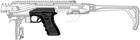 Обвіс тактичний FAB Defense K.P.O.S. Scout для Glock 17/19. Колір: OD Green - зображення 4