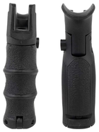 Пістолетна рукоятка FAB Defense AGF-43S складана для AR-15/М4/М16 (полімер) чорна - зображення 3