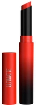 Матова помада для губ Maybelline New York Color Sensational Ultimatte 299 More Scarlet 2 г (30162051) - зображення 1