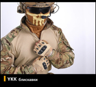 Бойова тактична сорочка UBACS Yevhev (IDOGEAR) Gen.3 Multicam Розмір 2XL - зображення 7