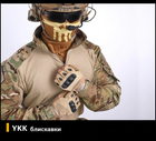 Бойова тактична сорочка UBACS Yevhev (IDOGEAR) Gen.3 Multicam Розмір L - зображення 7