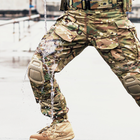Військові тактичні штани Han Wild G3+ (гармошка) з наколінниками Multicam Розмір XL - зображення 4