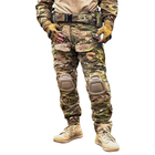 Військові тактичні штани Han Wild G3+ (гармошка) з наколінниками Multicam Розмір XL - зображення 5