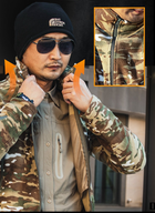 Кофта тактическая флисовая флиска куртка S.archon multicam Размер XXL - изображение 3