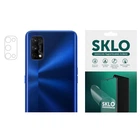 Защитная гидрогелевая пленка SKLO (на камеру) 4шт. для Realme C11 Прозрачный