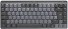 Клавіатура бездротова Logitech MX Mechanical Mini Wireless Illuminated Performance GL Clicky Nordic Layout Graphite (920-010778) - зображення 1