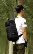 Рюкзак однолямочный тактический Protector Plus X213 black - изображение 6