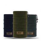 Тактична флісова шапка та бафф 5.11 комплект військовий теплий флісовий олива - зображення 2