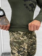 Тактический лонгслив Tactical Long Sleeve Shirt Olive M - изображение 3