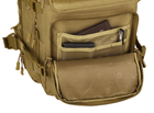 Рюкзак таткический походной 40л Protector Plus S458 Coyote - изображение 8