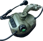 Активні захисні навушники Earmor M32X MARK3 Dual (FG) Olive Mil-Std (EM-M32X-FG-MARK3-DL) - зображення 3