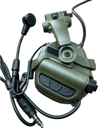 Активные защитные наушники Earmor M32X MARK3 Dual (FG) Olive Mil-Std (EM-M32X-FG-MARK3-DL) - изображение 5