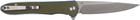 Ніж Artisan Cutlery 1707P-GN Shark G-10 D2 Green (27980368) - зображення 2