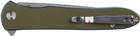 Нож Artisan Cutlery 1707P-GN Shark G-10 D2 Green (27980368) - изображение 4