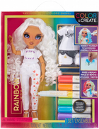 Лялька з аксесуарами Mga Rainbow High Розфарбовуй і створюй Фіолетові очі 25 см (0035051594147) - зображення 1