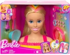 Lalka-manekin Mattel Barbie Neon Rainbow Blond Hair 35 cm (0194735125227) - obraz 1
